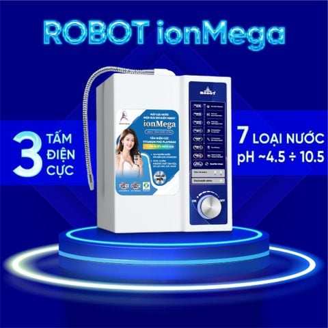 Máy lọc nước điện giải ion kiềm ROBOT ionMega 37