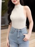 Quần jean ống suông rách kiểu