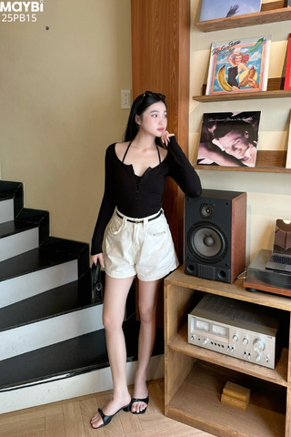 Quần short kaki