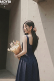 Đầm Maxi Thắt Eo Midnight