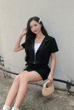 Set áo thể thao chân váy A mini