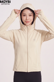 Áo Chống Nắng Iced Cool Form Suông Chống UV Có Mũ Daily
