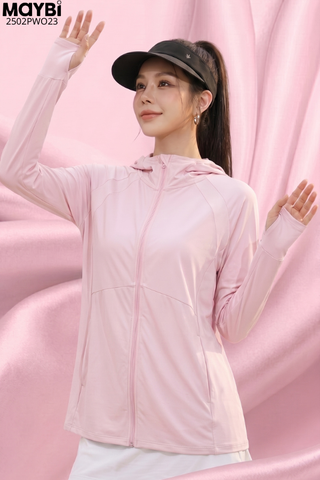 Áo khoác chống nắng thun lạnh tay dài
