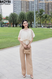 Áo tơ bồng ôm eo xuyên thấu