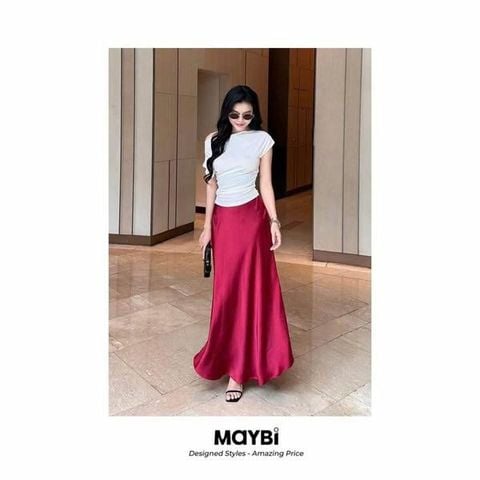 Chân váy đuôi cá lụa tô châu