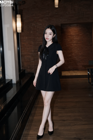 Đầm mini ngắn tay