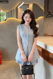 Set blazer quần short