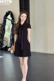 Đầm mini ngắn tay