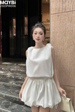Đầm tùng bí dáng mini