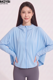 Áo Chống Nắng Iced Cool Cánh Dơi Chống UV Có Mũ & Che Mặt Breeze