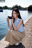 Áo Sơ Mi Cotton Sọc Tùng Bí Élodie