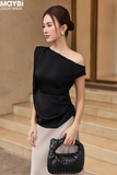Chân váy lụa Dony