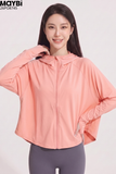 Áo Chống Nắng Iced Cool Cánh Dơi Chống UV Có Mũ & Che Mặt Breeze