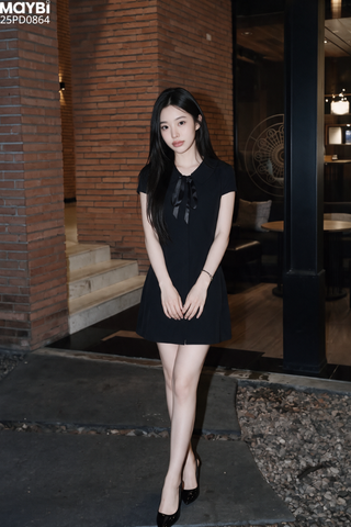 Đầm mini ngắn tay