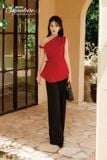 Áo Lụa Nhún Eo Scarlet Muse