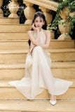 Đầm Cổ Yếm Ivory Halter
