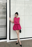 Đầm tùng bí dáng mini