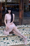 Đầm xòe pho xéo