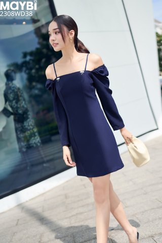 Đầm mini ôm bố thái