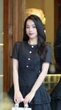 Đầm xoè tầng ngắn tay dáng mini