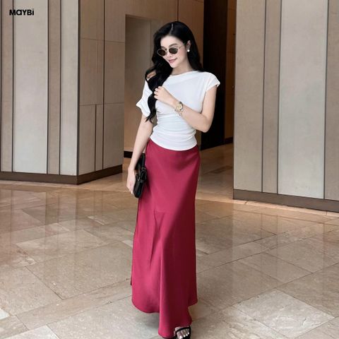 Chân váy đuôi cá lụa tô châu