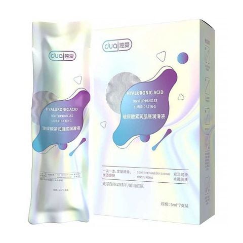 Gel bôi trơn ống bơm Duai Hyaluronic Acid - Hộp 7 ống