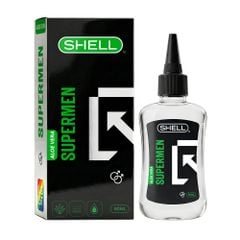 Gel bôi trơn hậu môn tinh chất lô hội Shell Supermen Aloe Vera - Chai 90ml