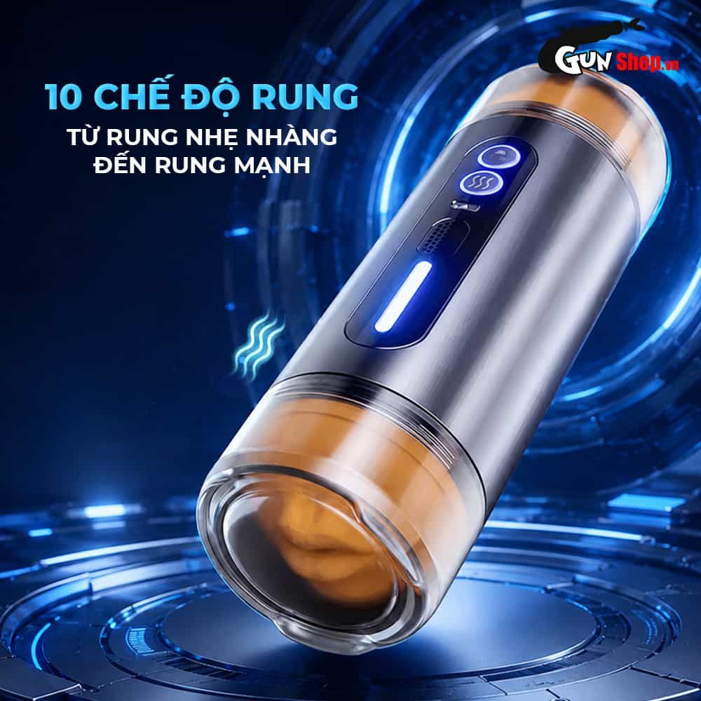 Âm đạo giả 2 đầu Jiuai Holy Grail Cup Black