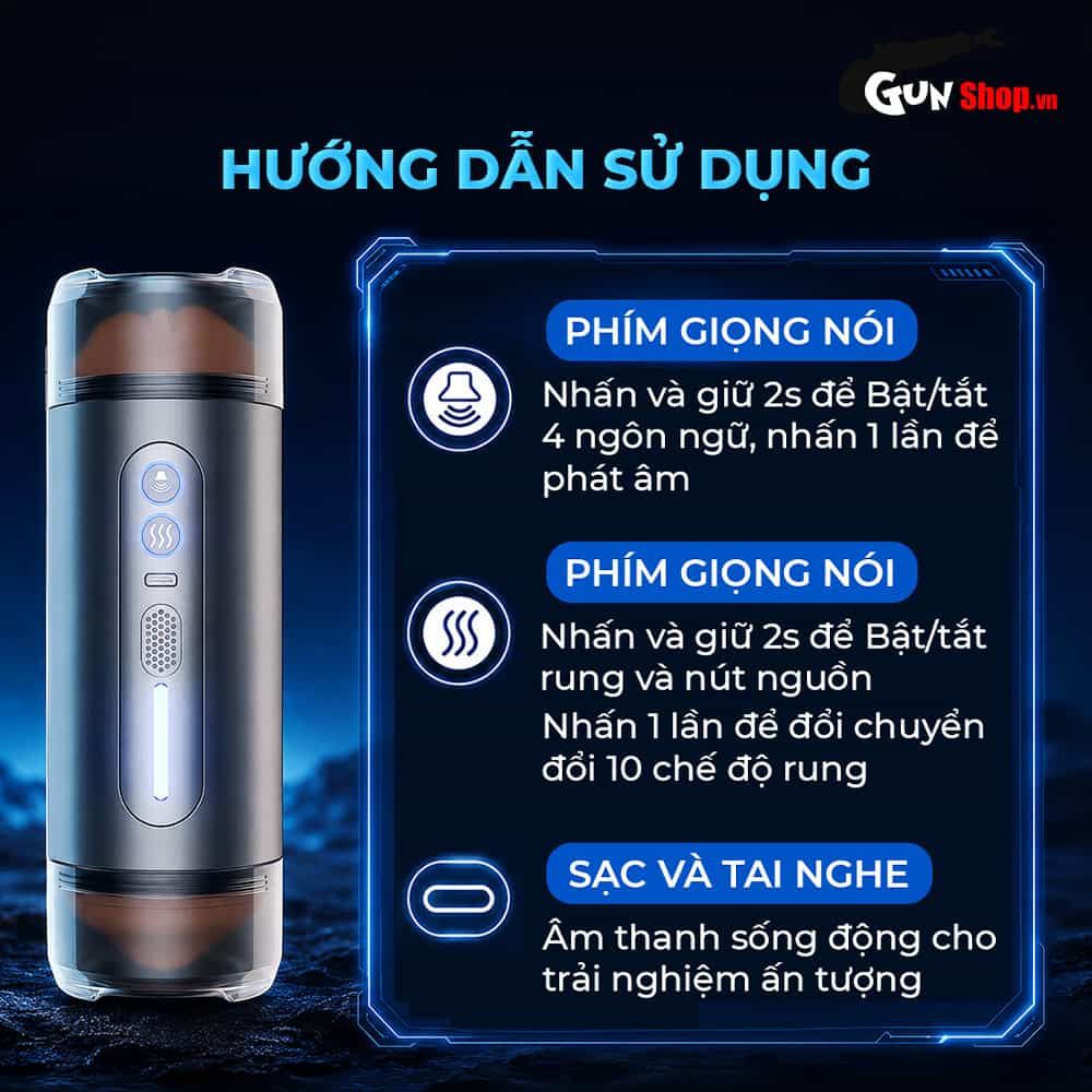 Âm đạo giả 2 đầu Jiuai Holy Grail Cup Black