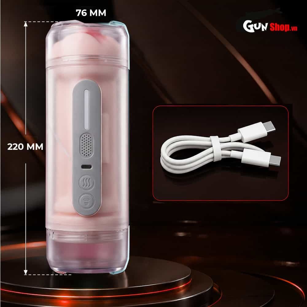 Âm đạo giả 2 đầu Jiuai Holy Grail Cup Red