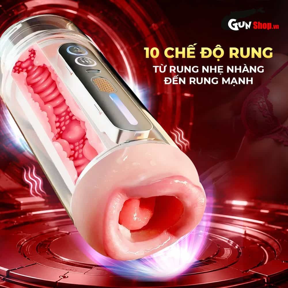 Âm đạo giả 2 đầu Jiuai Holy Grail Cup Red