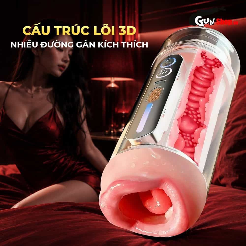 Âm đạo giả 2 đầu Jiuai Holy Grail Cup Red