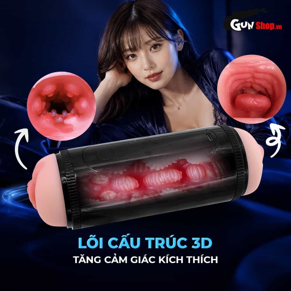 Âm đạo giả 2 đầu Jiuai Jiba Pro