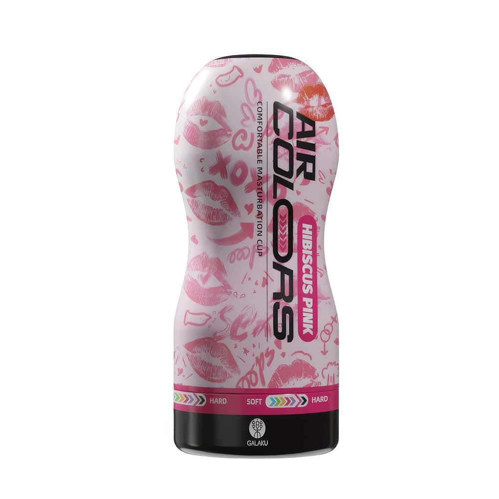 Âm đạo giả Galaku Air Color Hibiscus Pink
