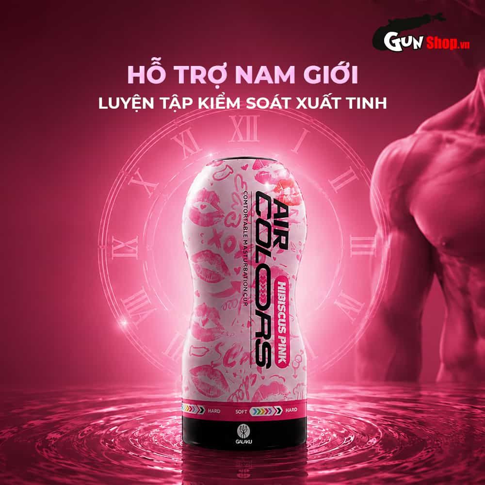Âm đạo giả Galaku Air Color Hibiscus Pink