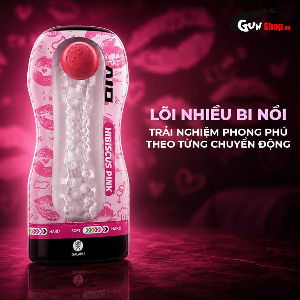 Âm đạo giả Galaku Air Color Hibiscus Pink