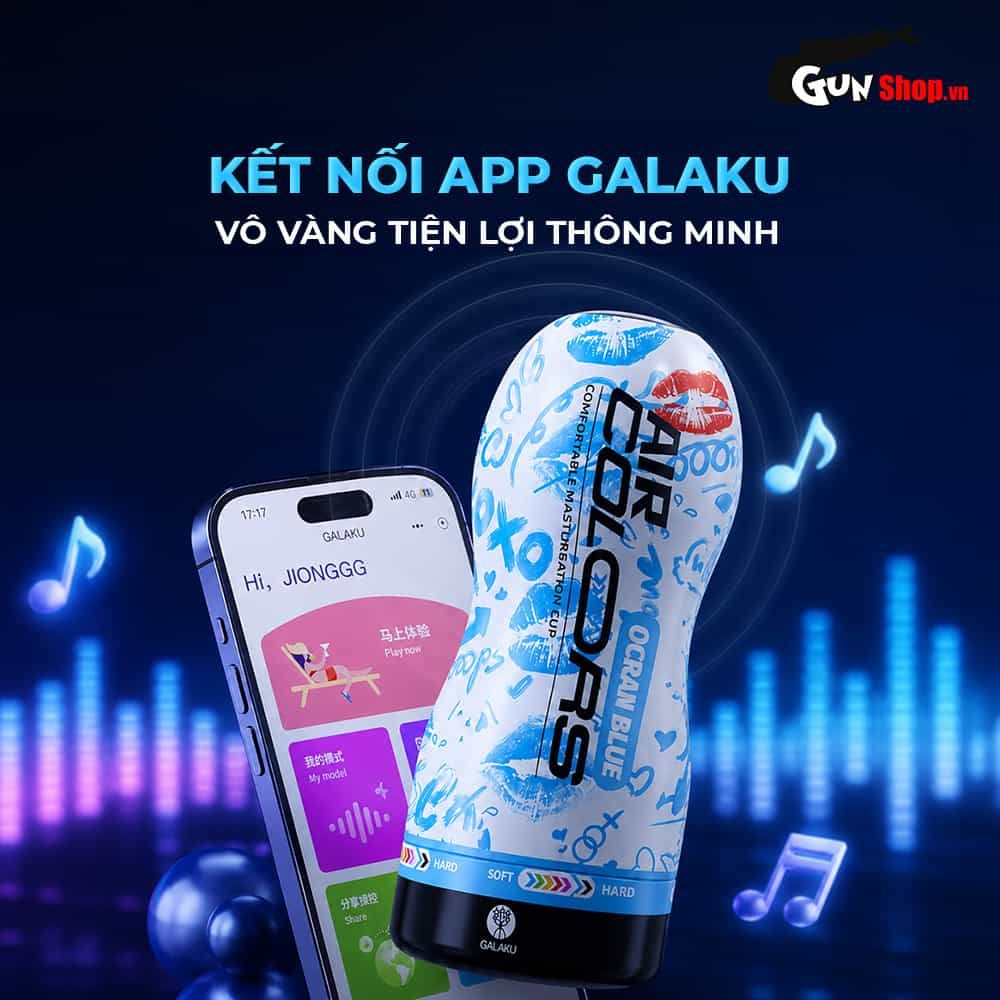 Âm đạo giả Galaku Air Color Ocran Blue