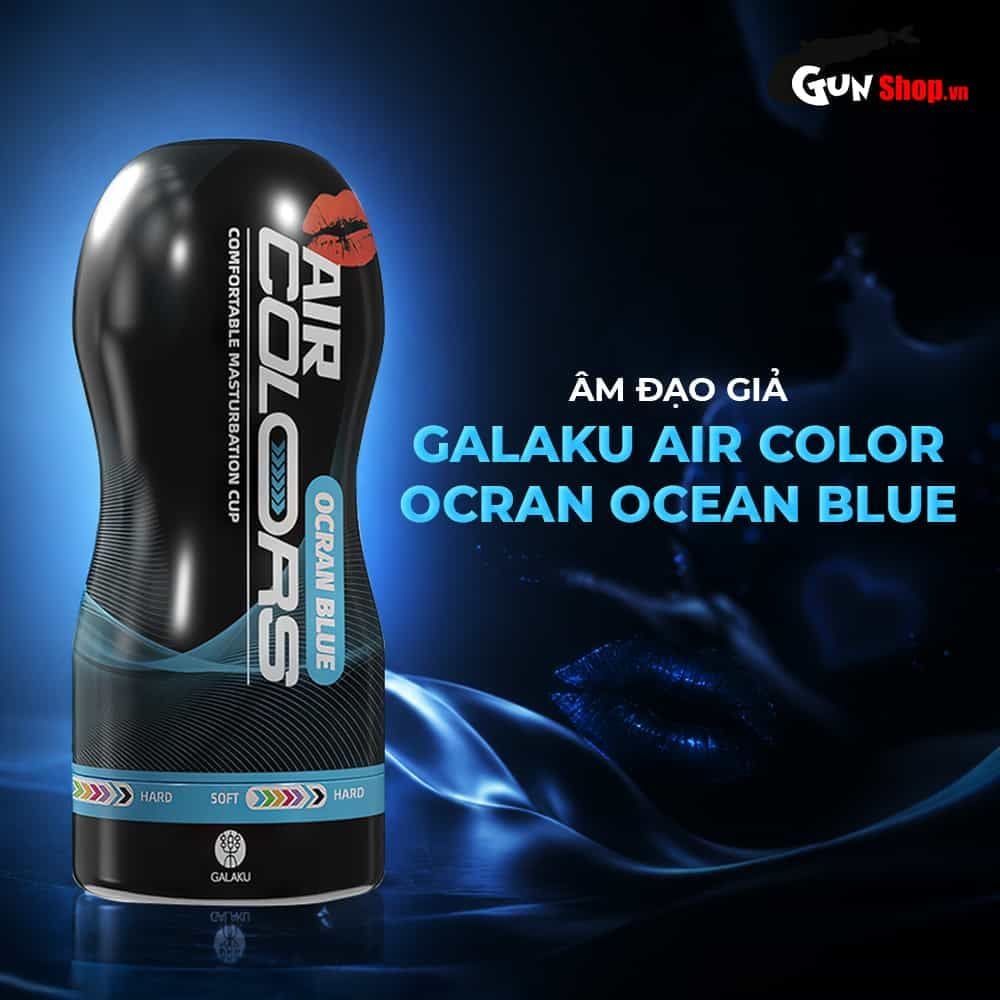 Âm đạo giả Galaku Air Color Ocran Ocean Blue