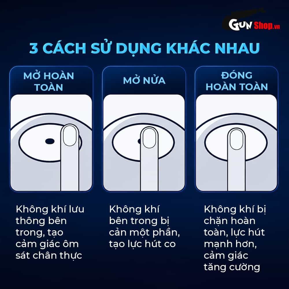 Âm đạo giả Galaku Air Color Ocran Ocean Blue