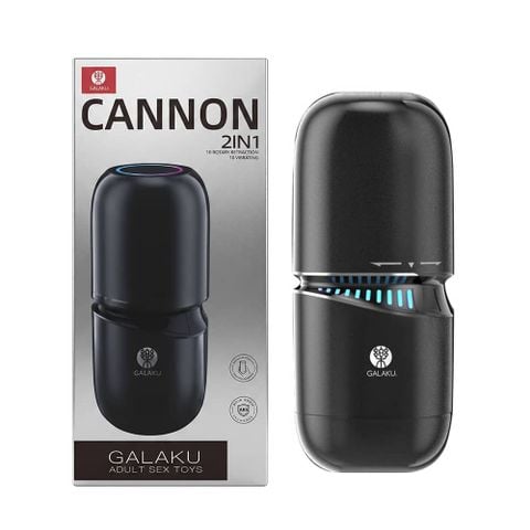 Âm đạo giả đa năng Galaku Cannon 2in1