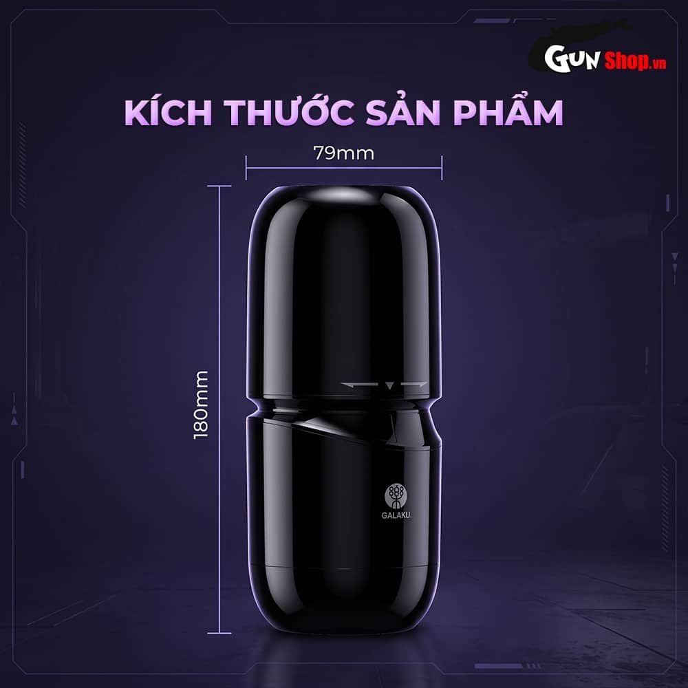Âm đạo giả đa năng Galaku Cannon 2in1