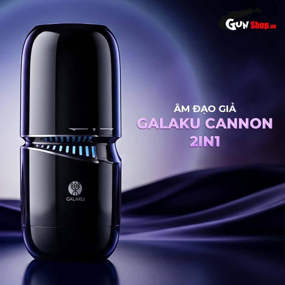 Âm đạo giả đa năng Galaku Cannon 2in1