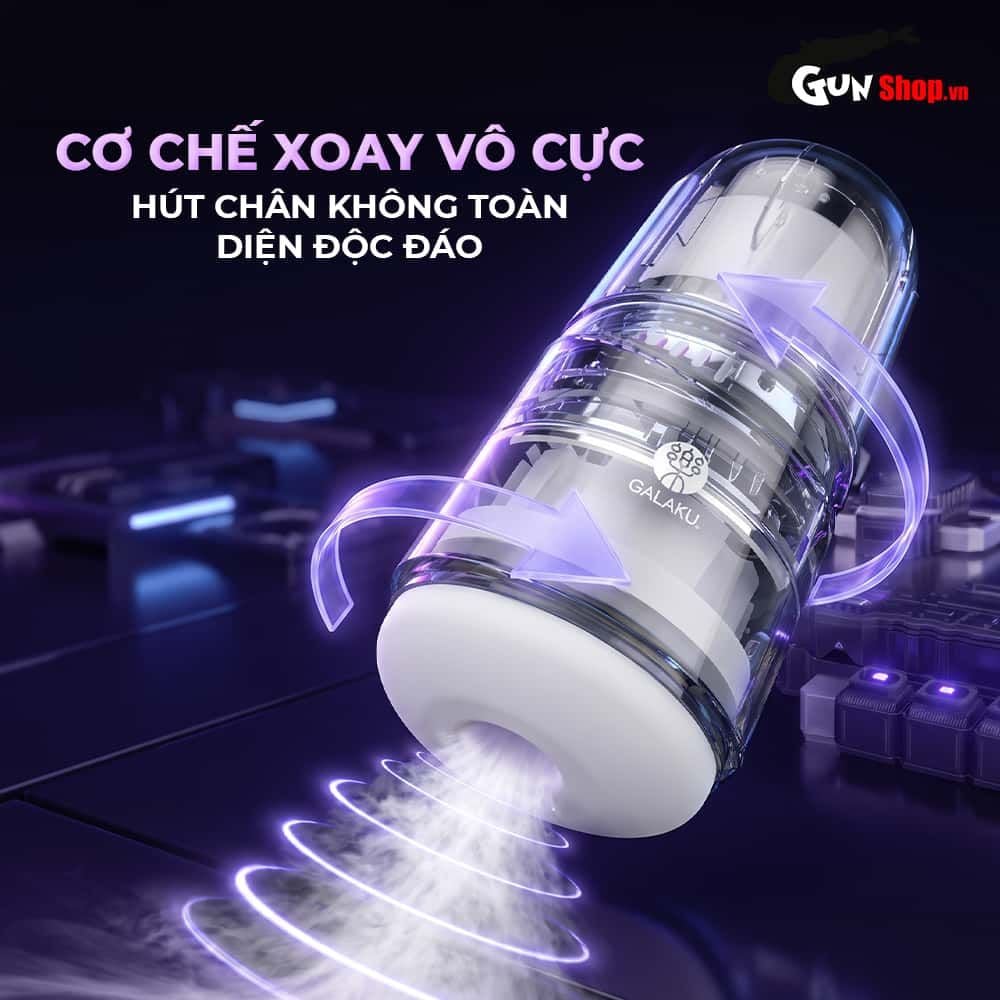 Âm đạo giả đa năng Galaku Cannon 2in1