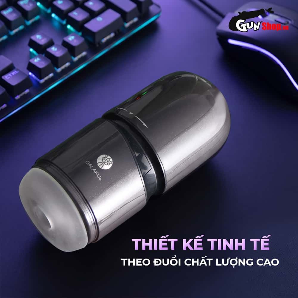 Âm đạo giả đa năng Galaku Cannon 2in1