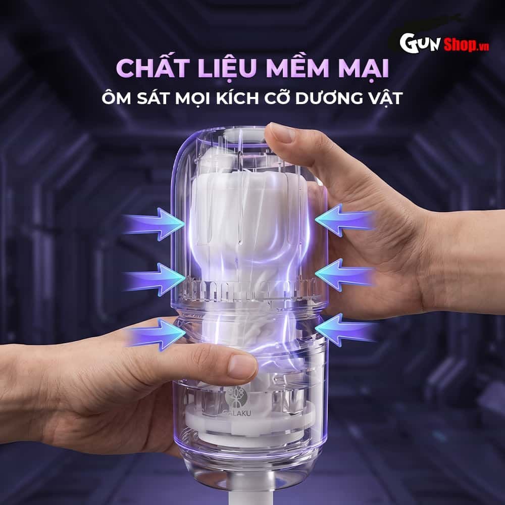 Âm đạo giả đa năng Galaku Cannon 2in1