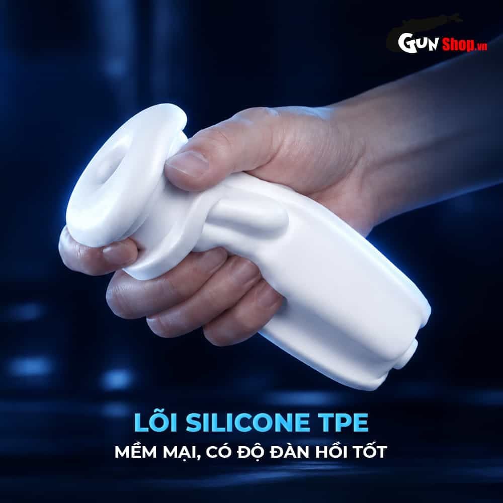 Âm đạo giả đa năng Galaku Sucking Cup 2in1 màu trắng