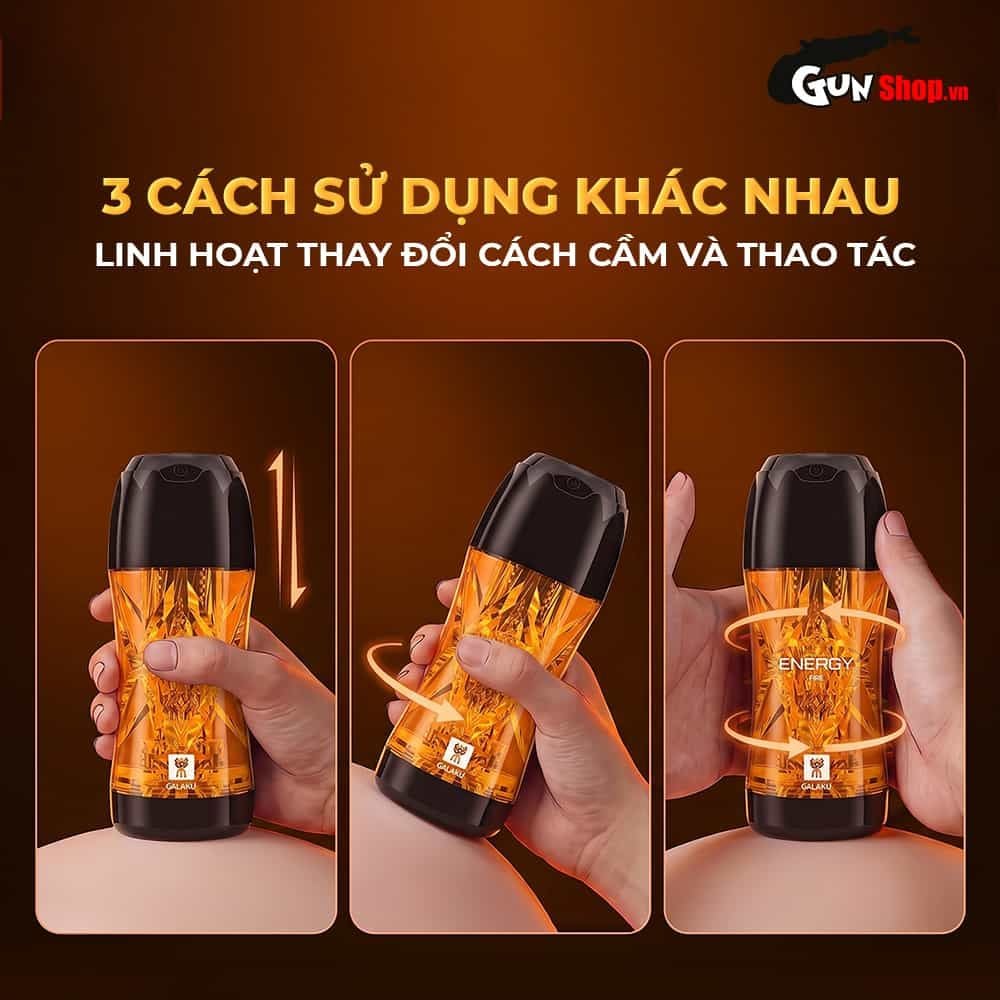 Âm đạo giả đa năng Galaku Touch In Energy Fire