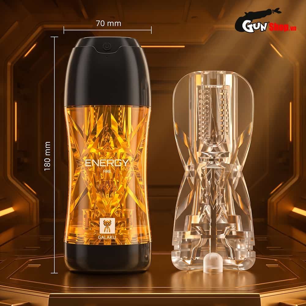 Âm đạo giả đa năng Galaku Touch In Energy Fire