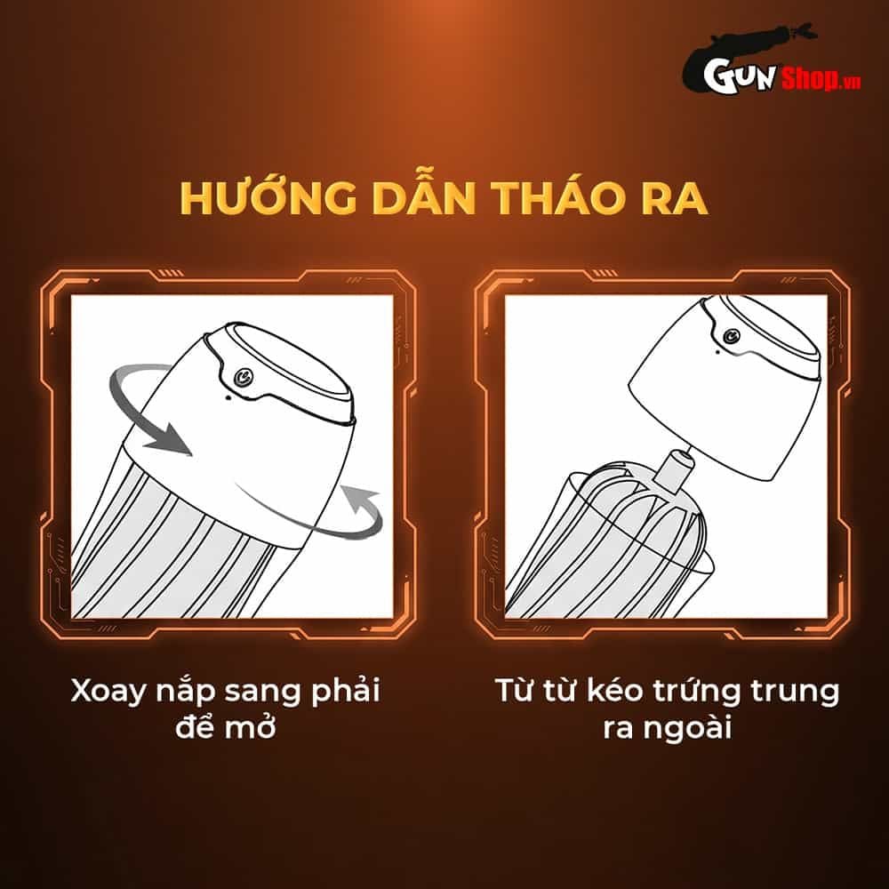 Âm đạo giả đa năng Galaku Touch In Energy Fire
