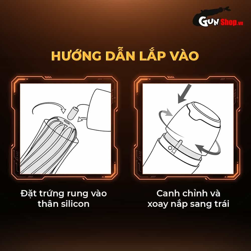 Âm đạo giả đa năng Galaku Touch In Energy Fire